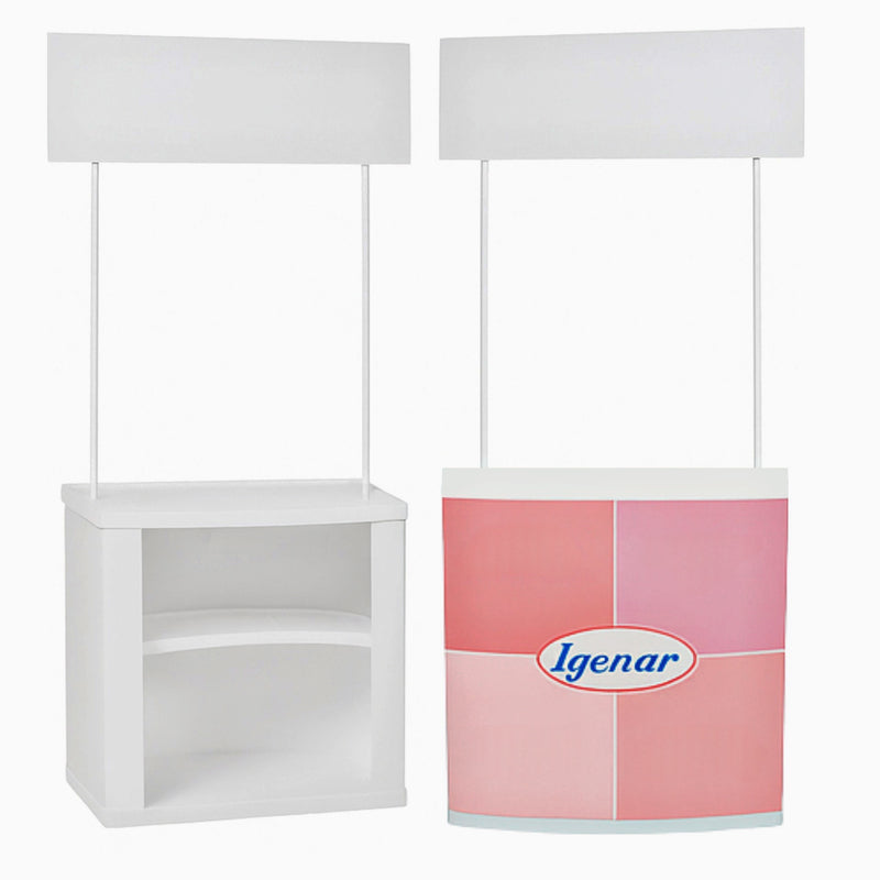 Mesa Promocional Blanca Desarmable