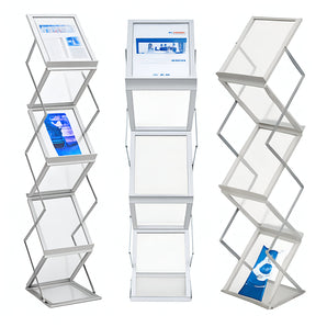Portafolletos Tipo Z Plegable de 6 Niveles