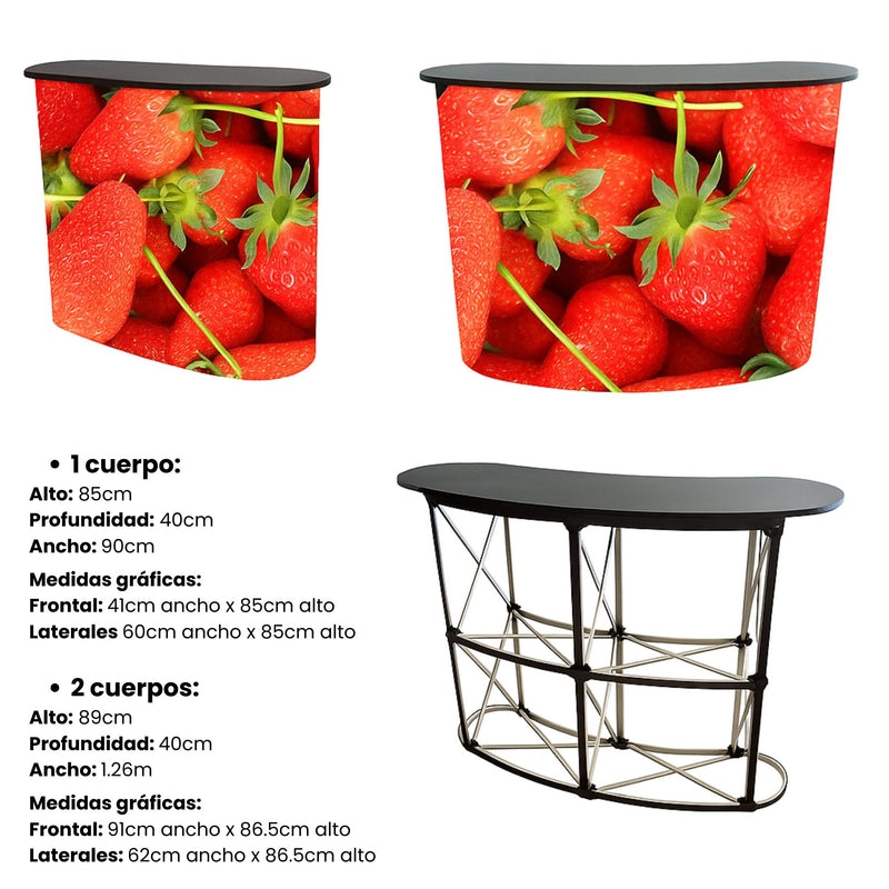 Counter Araña promocional plegable