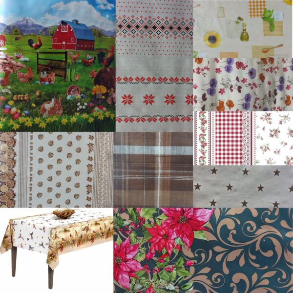Manteles de Hule PVC Variedades DEKORAMA y FLORISTA - Imagen 8