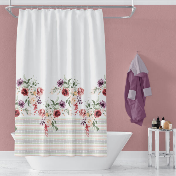 Cortina de Baño 180×200 cm | Antihongos, Impermeable, Importadas de Turquía | Alta durabilidad | Diseños únicos - Imagen 29