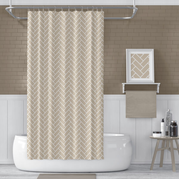 Cortina de Baño 180×200 cm | Antihongos, Impermeable, Importadas de Turquía | Alta durabilidad | Diseños únicos - Imagen 2