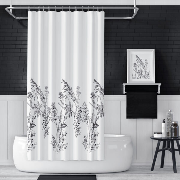 Cortina de Baño 180×200 cm | Antihongos, Impermeable, Importadas de Turquía | Alta durabilidad | Diseños únicos - Imagen 7