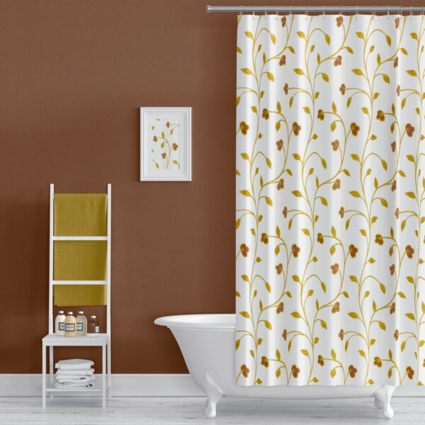 Cortina de Baño 180×200 cm | Antihongos, Impermeable, Importadas de Turquía | Alta durabilidad | Diseños únicos - Imagen 17