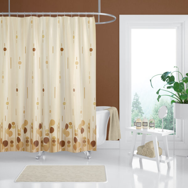 Cortina de Baño 180×200 cm | Antihongos, Impermeable, Importadas de Turquía | Alta durabilidad | Diseños únicos - Imagen 65
