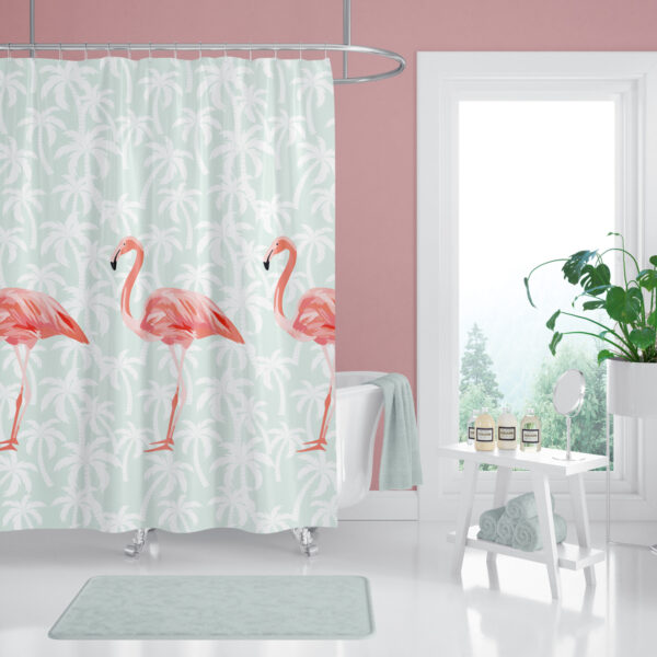 Cortina de Baño 180×200 cm | Antihongos, Impermeable, Importadas de Turquía | Alta durabilidad | Diseños únicos - Imagen 66