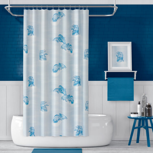 Cortina de Baño 180×200 cm | Antihongos, Impermeable, Importadas de Turquía | Alta durabilidad | Diseños únicos - Imagen 18
