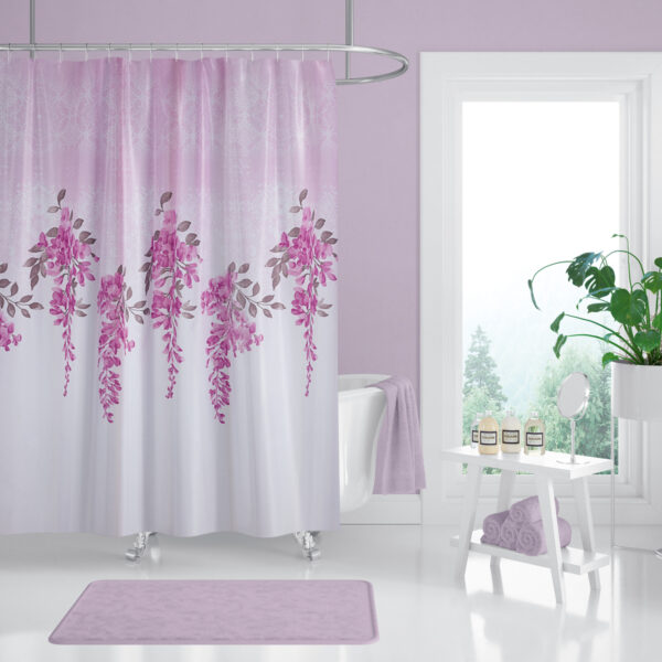Cortina de Baño 180×200 cm | Antihongos, Impermeable, Importadas de Turquía | Alta durabilidad | Diseños únicos - Imagen 68