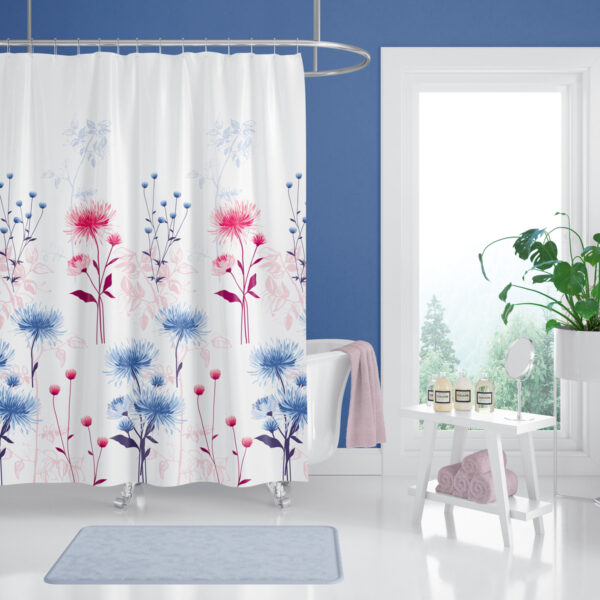 Cortina de Baño 180×200 cm | Antihongos, Impermeable, Importadas de Turquía | Alta durabilidad | Diseños únicos - Imagen 70