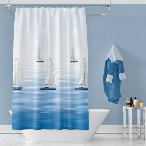 Cortina de Baño 180×200 cm | Antihongos, Impermeable, Importadas de Turquía | Alta durabilidad | Diseños únicos - Imagen 28