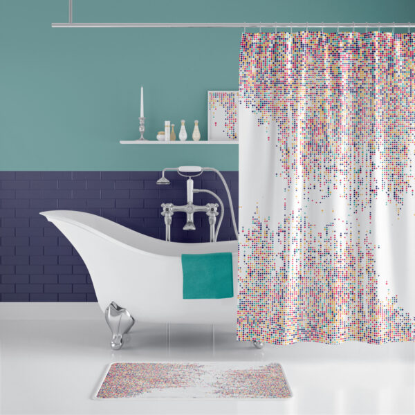 Cortina de Baño 180×200 cm | Antihongos, Impermeable, Importadas de Turquía | Alta durabilidad | Diseños únicos - Imagen 80