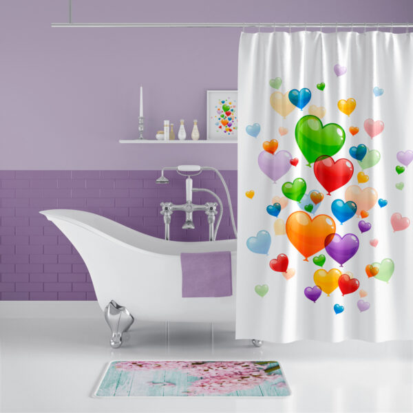 Cortina de Baño 180×200 cm | Antihongos, Impermeable, Importadas de Turquía | Alta durabilidad | Diseños únicos - Imagen 84