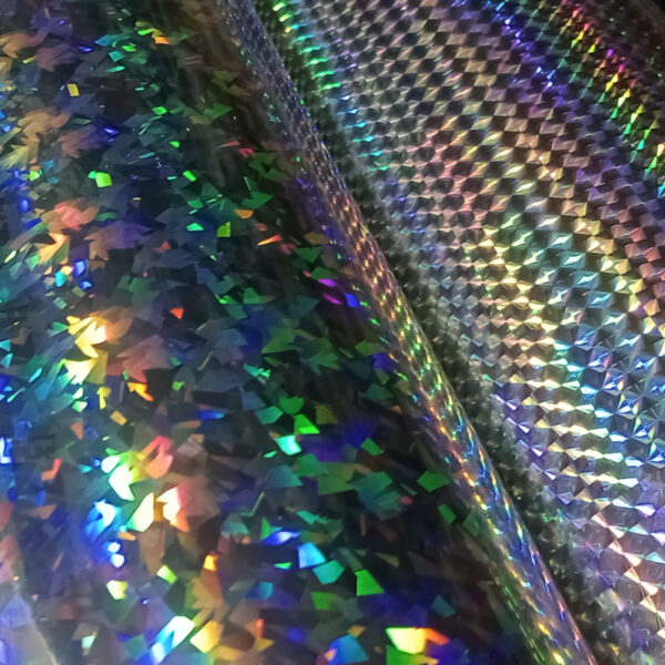 Holográfico JT Silver - Brillo Plateado y Efecto Holográfico