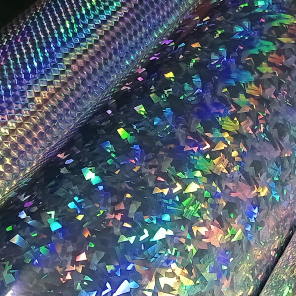 Holográfico JT Silver - Brillo Plateado y Efecto Holográfico - Imagen 2
