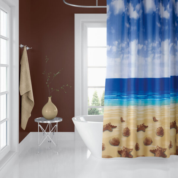 Cortina de Baño 180×200 cm | Antihongos, Impermeable, Importadas de Turquía | Alta durabilidad | Diseños únicos - Imagen 57