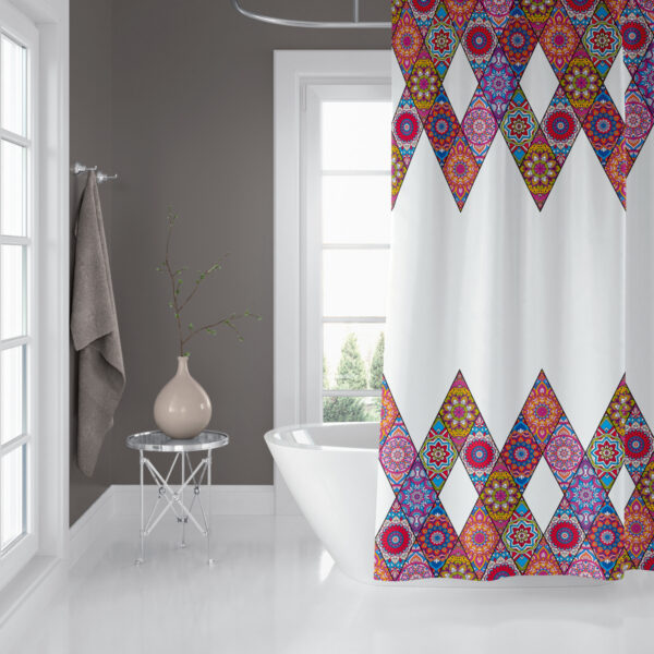 Cortina de Baño 180×200 cm | Antihongos, Impermeable, Importadas de Turquía | Alta durabilidad | Diseños únicos - Imagen 58
