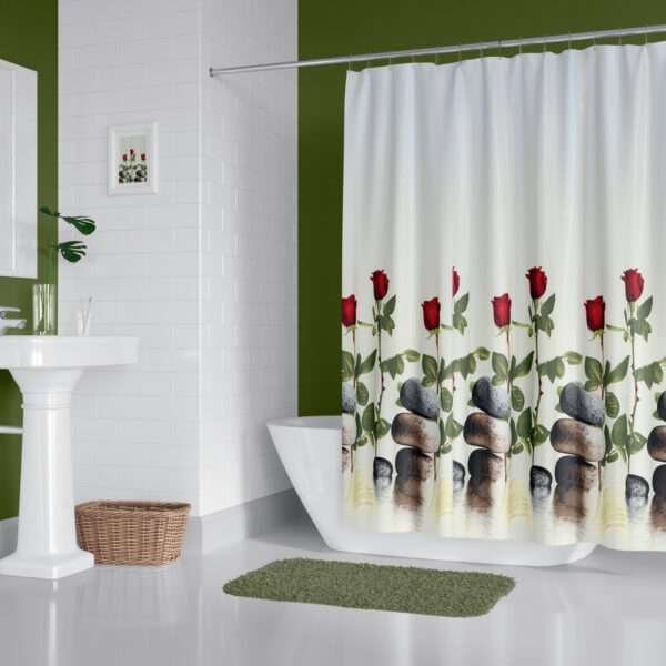 Cortina de Baño 180×200 cm | Antihongos, Impermeable, Importadas de Turquía | Alta durabilidad | Diseños únicos - Imagen 59