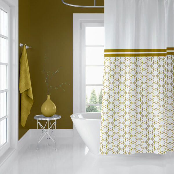 Cortina de Baño 180×200 cm | Antihongos, Impermeable, Importadas de Turquía | Alta durabilidad | Diseños únicos - Imagen 38