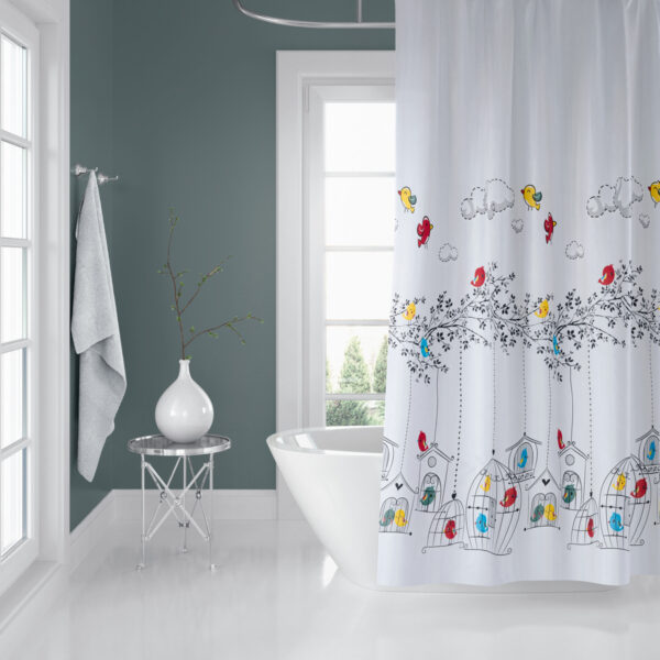 Cortina de Baño 180×200 cm | Antihongos, Impermeable, Importadas de Turquía | Alta durabilidad | Diseños únicos - Imagen 46