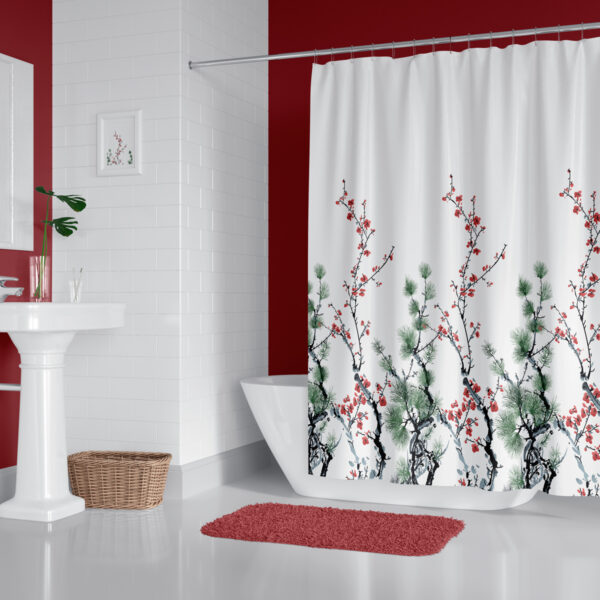 Cortina de Baño 180×200 cm | Antihongos, Impermeable, Importadas de Turquía | Alta durabilidad | Diseños únicos - Imagen 53