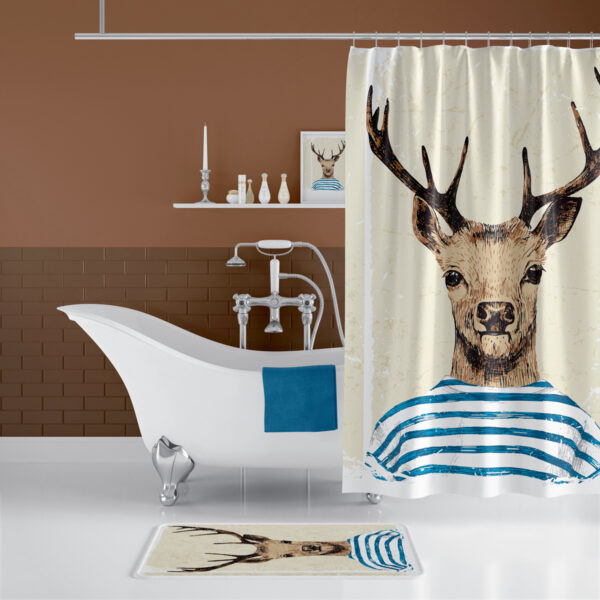 Cortina de Baño 180×200 cm | Antihongos, Impermeable, Importadas de Turquía | Alta durabilidad | Diseños únicos - Imagen 87