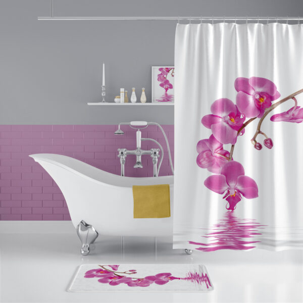 Cortina de Baño 180×200 cm | Antihongos, Impermeable, Importadas de Turquía | Alta durabilidad | Diseños únicos - Imagen 88