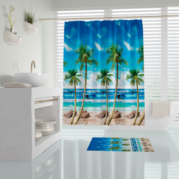 Cortina de Baño 180×200 cm | Antihongos, Impermeable, Importadas de Turquía | Alta durabilidad | Diseños únicos - Imagen 89