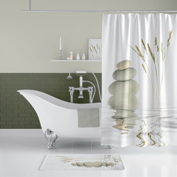 Cortina de Baño 180×200 cm | Antihongos, Impermeable, Importadas de Turquía | Alta durabilidad | Diseños únicos - Imagen 96