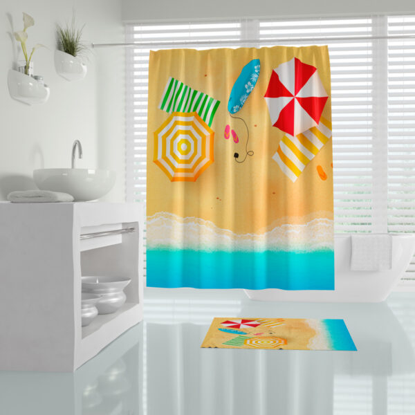 Cortina de Baño 180×200 cm | Antihongos, Impermeable, Importadas de Turquía | Alta durabilidad | Diseños únicos - Imagen 97