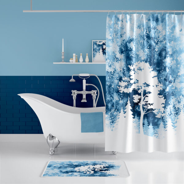 Cortina de Baño 180×200 cm | Antihongos, Impermeable, Importadas de Turquía | Alta durabilidad | Diseños únicos - Imagen 100